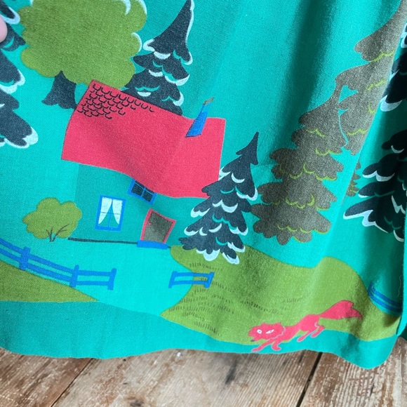 Vintage dress, pleated , Dohnal, girls, size 6, - Picture 2 of 7